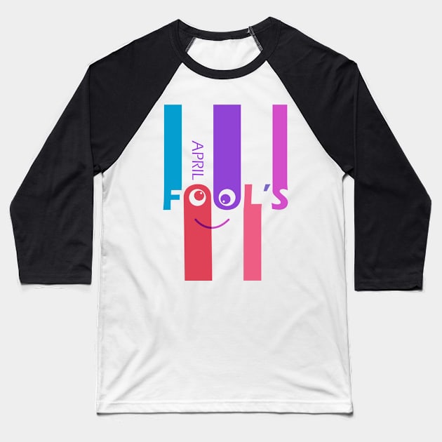 April fools Baseball T-Shirt by Capturedtee